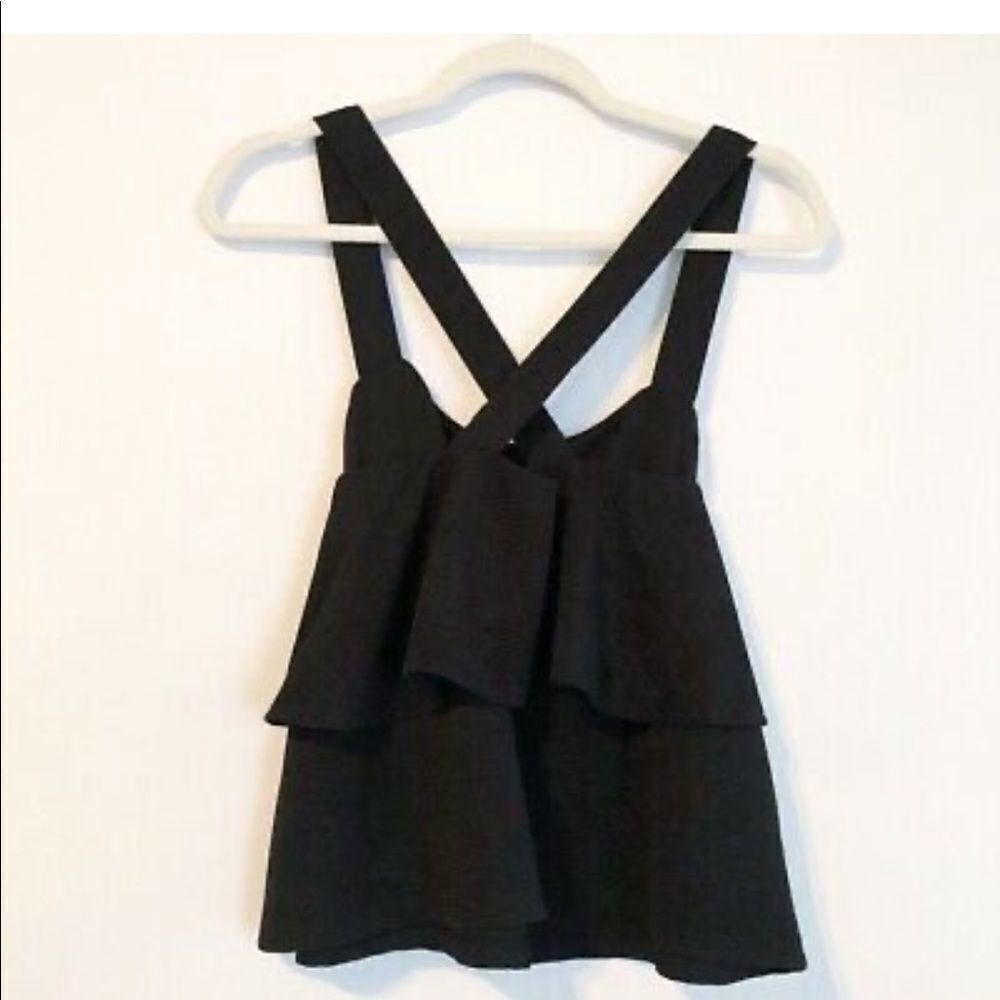 ✨HP✨Madewell Texture & Thread Tiered Tank✨ - Picture 6 of 9